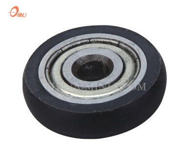 White Bearing Nylon Wheel Sliding Window Door Roller (ML-AR009)