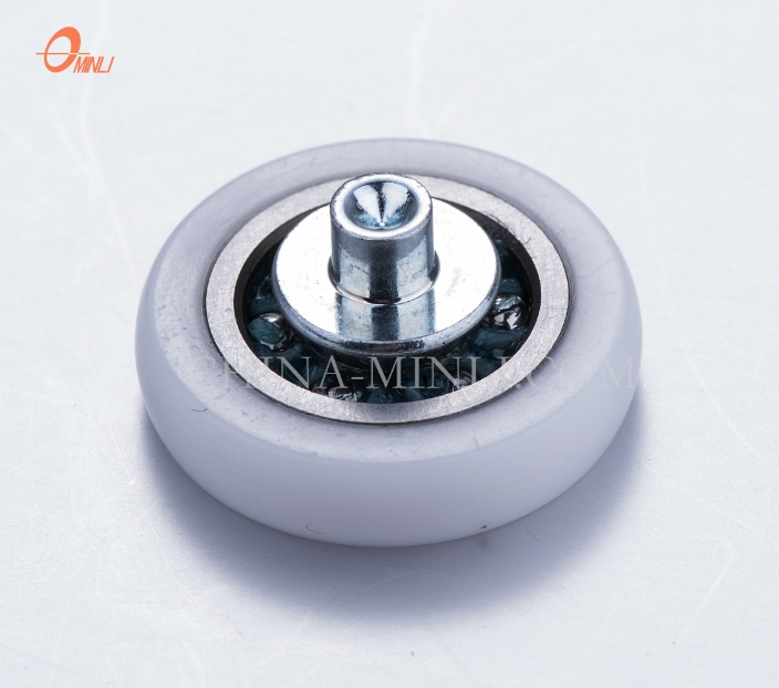 Factory Supply White Bearing Nylon Wheel Sliding Window Door Roller (ML-AR036)