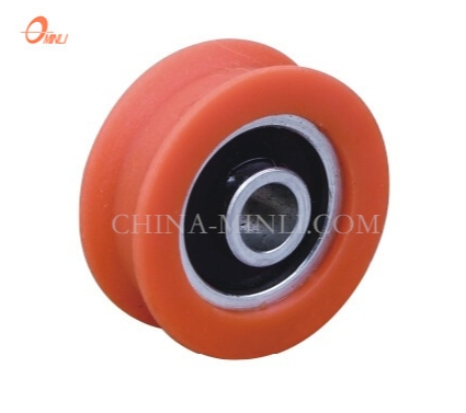 21mm Black T Groove Nylon Wheel Sliding Window Door Roller (ML-AT009)