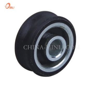 Sliding U Groove Nylon Wheels Sliding Window Door Roller Pulley(ML-AU006)