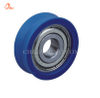 Blue Nylon Pulley V Groove Hardware for Sliding Doors and Windows