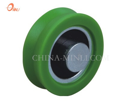 Good Quality Metal Components Wheel Sliding Bearing Pulley (ML-AV034)