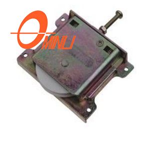 Factory Zinc Bracket Pulley Nylon Roller for Wardrobe Or Furniture Sliding Door (ML-FS035)