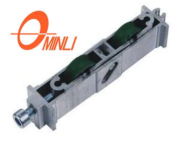 Professional Sliding Roller Factory Collapsible Roller Aluminum Alloy Bracket Pulley (ML-GD015)