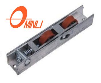 Professional Sliding Roller Factory Collapsible Roller Aluminum Alloy Bracket Pulley (ML-GD015)