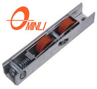 Professional Sliding Roller Factory Collapsible Roller Aluminum Alloy Bracket Pulley (ML-GD015)
