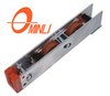 Factory Outlet Double Plastic Nylon Roller with Aluminum Alloy Bracket Pulley (ML-GD018)
