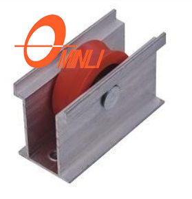 Tambor De Aluminio Aluminum Nylon Color Single Bracket Roller Pulley (ML-GS004)