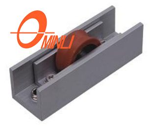 U Groove V Groove Single Nylon Wheels Aluminum Alloy Bracket Roller (ML-GS012)