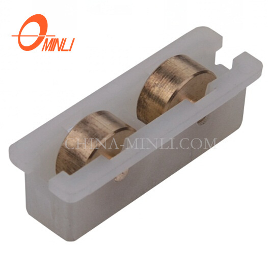 Great Quality Heat-resisting wheel slide door window roller heavy duty sliding window roller with Rosh 