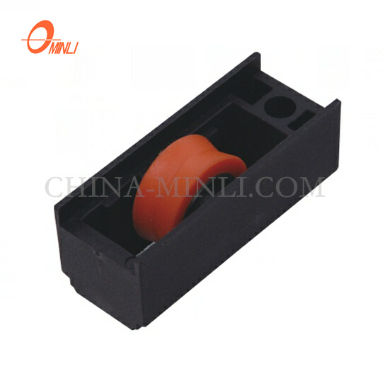 High satisfaction Rust prevention plastic roller sliding windows pvc sliding door window roller wheel with CE 