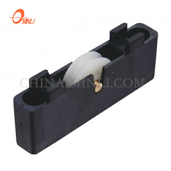 Durable Stable Wheel Slide Door Window Roller Outdoor Window Shades Motorized Roller with Rosh 